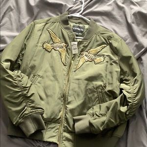 NWT unique Express bomber jacket